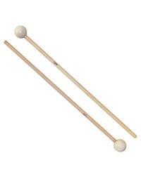 Percussion Plus White Round Med-Hard Mallet
