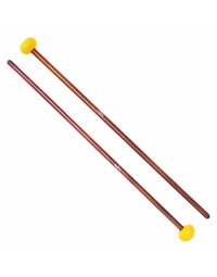 Percussion Plus Yellow Round Med-Hard Mallet 28mm Head