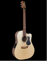 Pratley PRD-SCE-MS Classic Series Solid Spruce / Maple Dreadnought Acoustic w/ Pickup