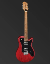 Pratley PRDVR-22-R Revolution DVR Single Cut Solid Body Electric Guitar Natural Red