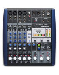 PreSonus SL-AR8C USB-C 8 ch analogue mixer with 8x4 multitrack recording