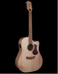 Pratley PRED-SCE-MB Entertainer Series Solid Bunya / Maple Dreadnought Acoustic w/ Pickup