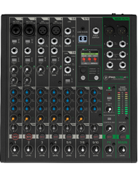 Mackie PROFX10V3+ 10 Channel Unpowered Analogue Professional Effects Mixer w/ USB, REC Modes & Bluetooth