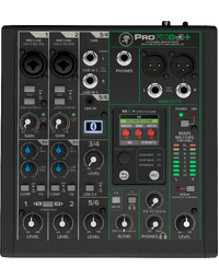 Mackie PROFX6V3+ 6 Channel Unpowered Analogue Professional Effects Mixer w/ USB, REC Modes & Bluetooth