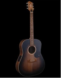Pratley PRPD-SE-BWVB Premier Series All Solid Blackwood Vintage Black Burst Top Dreadnought Acoustic w/ Pickup