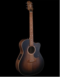 Pratley PRPOM-SCE-BWVB Premier Series All Solid Blackwood Vintage Black Burst Top Orchestra Acoustic w/ Pickup