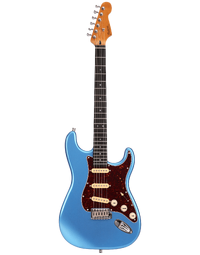 Patina Guitars PS-3 Electric Guitar RW Lake Placid Blue Nitrocellulose