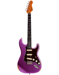 Patina Guitars PS-6 Electric Guitar RW Purple Road Worn Nitrocellulose