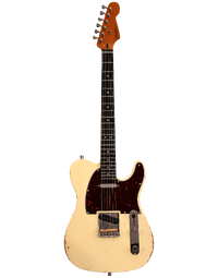 Patina Guitars PT-6 Electric Guitar RW Olympic White Road Worn Nitrocellulose
