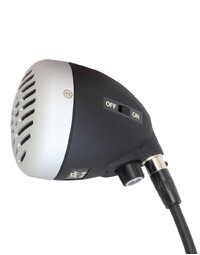 Peavey H5 Cardioid Dynamic Harmonica Microphone Black & Silver