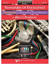 Standard of Excellence Book 1 Trombone Book + Online Audio