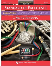 Standard of Excellence Book 1 Alto Saxophone Book + Online Audio