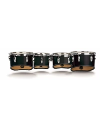 Mapex QLT60234-DK Qualifier Tenor Toms Marching Multi Tom Pack 6", 10", 12", 13", 14" Dark Black
