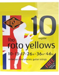 Rotosound R10 Roto Yellows Electric String Set