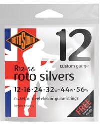 Rotosound R1256 Roto Silvers Electric String Set 12-56