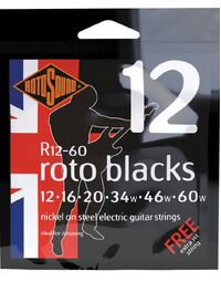 Rotosound R12 Roto Blacks Electric String Set 12-60