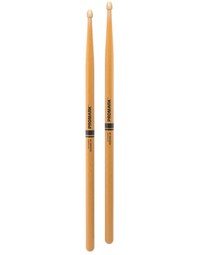 Promark R2BAGC Rebound 2B ActiveGrip Hickory Clear Wood Tip Drumsticks