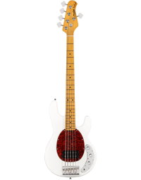 Sterling by Music Man RAY25CA StingRay Classic 5 Series 5-String Electric Bass Olympic White