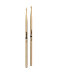 Promark RBH565AW Hickory Rebound 5A Drumsticks Acorn Wood Tip