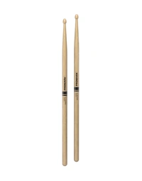 Promark RBH565AW Hickory Rebound 5A Drumsticks Acorn Wood Tip