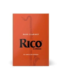 Rico by D'Addario REA1040 Bass Clarinet Reeds Strength 4.0 10 Pack