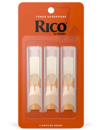 Rico by D'Addario RKA0335 Tenor Saxophone Reeds 3.5 Strength 3 Pack