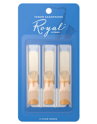 Royal by D'Addario RKB0330 Tenor Saxophone Reeds Strength 3.0 3 Pack