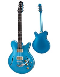 Eastman ROMEO-LA Romeo Los Angeles Thinline Electric Guitar Celestine Blue