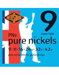 Rotosound PN9 Pure Nickels Electric String Set 9 - 42