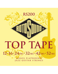 Rotosound RS200 Top Tape Monel Flatwound Jazz 12-52