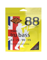 Rotosound RS88S Tru Bass 88 Black Nylon Short Scale 65-115