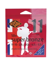Rotosound SB11 Super Bronze Phosphor Bronze 11-52
