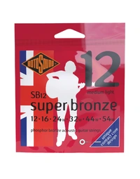 Rotosound SB10 Super Bronze Phosphor Bronze 12-54