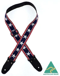 Colonial Leather Jacquard Rag Strap Star