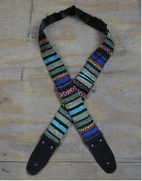 Colonial Leather Rasta Rag Strap Green