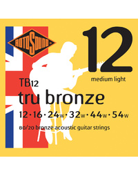 Rotosound TB12 Tru Bronze 80/20 String Set 12-54