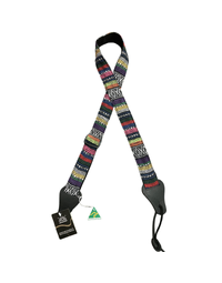 Colonial Leather Ukulele Rag Strap Rasta