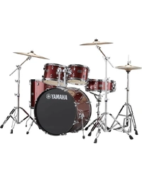 Yamaha RDP2F5 Rydeen Euro Poplar 5-Piece 22" Drum Kit Burgundy Glitter