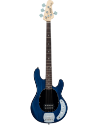Sterling by Music Man StingRay Ray4 Electric Bass Trans Blue Satin