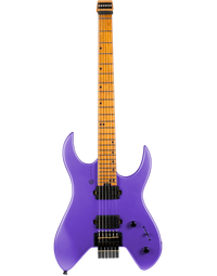Spira Guitars S-400 MPP HLS Headless Electric Guitar Roasted MN Satin Purple