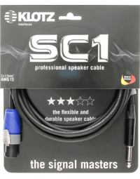 Klotz Pro 1m Speakon To Jack Speaker Cable