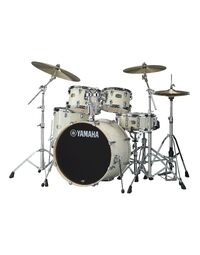 Yamaha SCBX20CLW Stage Custom Fusion Birch 5 Piece Drum Kit Classic White