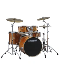 Yamaha SCBX20HA Stage Custom Fusion Birch 5 Piece Drum Kit Honey Amber