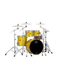 Mapex SE529XBPM Saturn Evolution Birch/Walnut 4-Piece Rock Shell Pack Tuscan Yellow