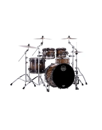 Mapex SE529XEMBMZ Saturn Evolution Maple/Walnut 4-Piece Classic Shell Pack Exotic Night Forest Burst