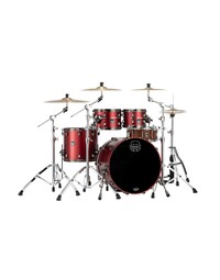 Mapex SE529XEMBPA Saturn Evolution Maple/Walnut 4-Piece Classic Shell Pack Tuscan Red