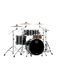 Mapex SE529XEMPB Saturn Evolution Maple/Walnut 4-Piece Classic Shell Pack Piano Black