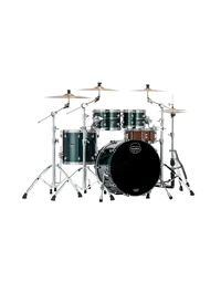 Mapex SE529XEMPQ Saturn Evolution Maple/Walnut 4-Piece Classic Shell Pack Brunswick Green