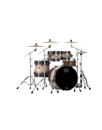 Mapex SE529XMBPZ Saturn Evolution Maple/Walnut 4-Piece Rock Shell Pack Exotic Violet Burst