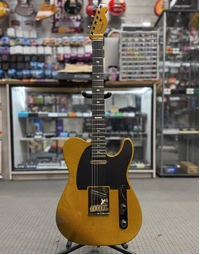 Used Fender American 75th Anniversary Ultra II Telecaster EB Liquid Gold (Includes Hard Case)